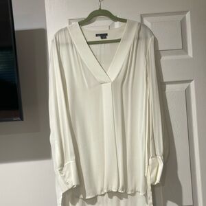 VinceWomen shirt white size l.100rsvlon